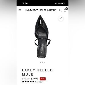 Marc fisher kitten heel